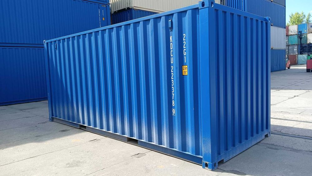 Nowy kontener morski 6 metrowy, 20 Dry Van, One Way – NEW - PK