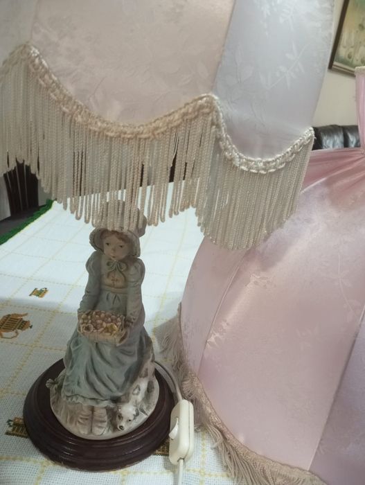 Candeeiros abajur cor de rosa