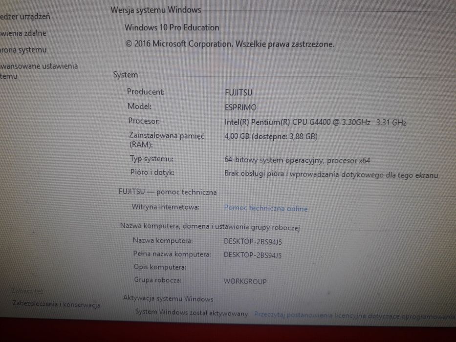 Komputer  stacjonarny