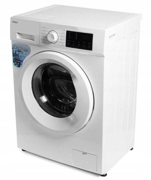 Pralka Wolnostojąca Automatyczna Vivax Wsad 7kg 1200 obr. Quick 15'