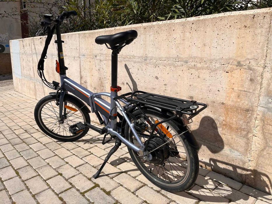 Bicicleta Elétrica (motor 250W) Dobrável Btwin Tilt 500