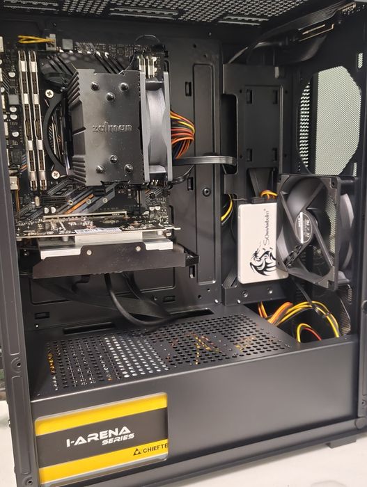 PC 128GB,CP 12ядер,HDD+SSD,Rx560 4gb