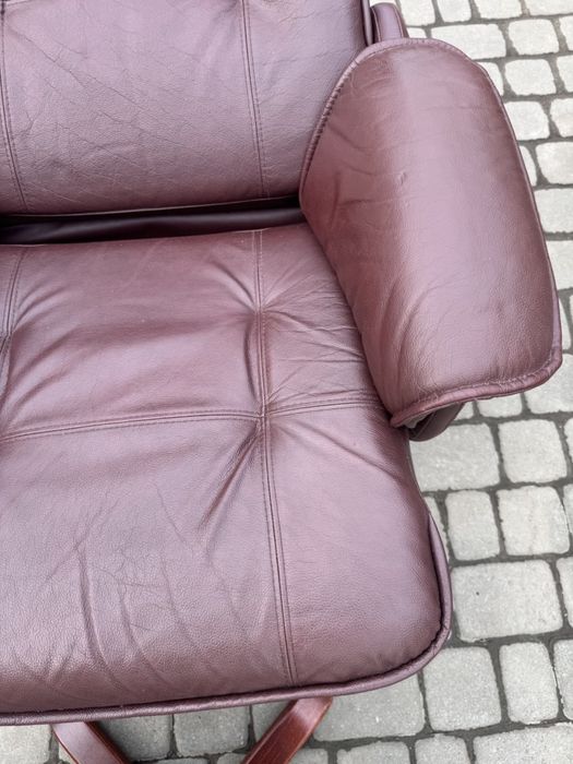 Крісло реклайнер шкіряне (0083) крісло для відпочинку