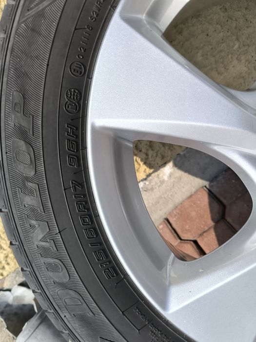 Koła letnie 17" Toyota 5x114.3 C-HR itp. 215/60/17 . Czujniki