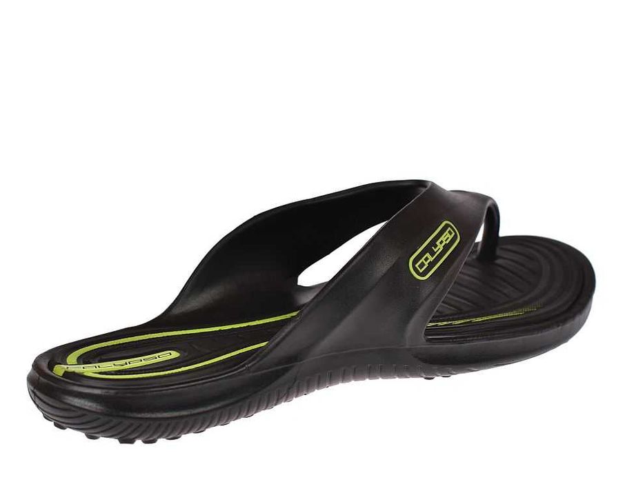 Klapki męskie japonki gumowe szeroki pasek na basen A01s roz. 43