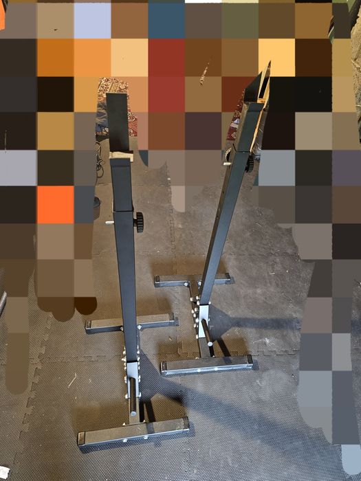 Stojaki pod sztangę treningowe