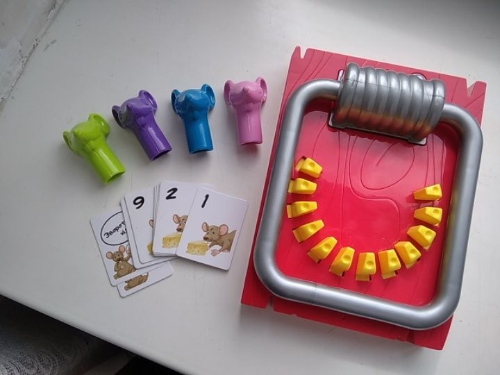 Развивающая настольная игра Смаколик у мишоловці