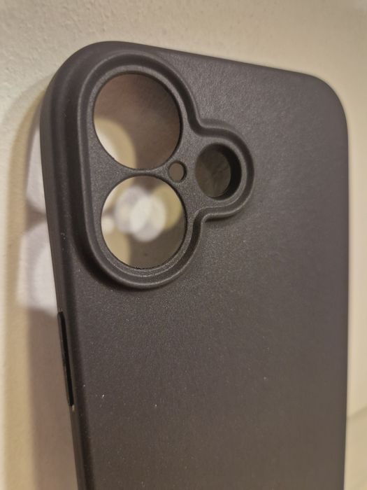 Back Case MATT do IPHONE 16 Czarny