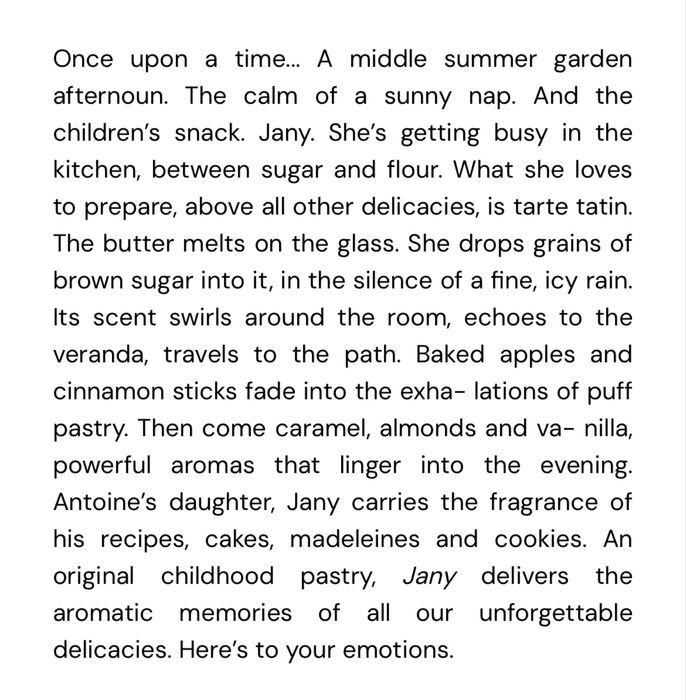 Sora Dora Jany extrait de parfum