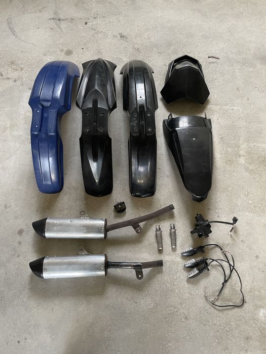 Lote peças DTR e diversas motas