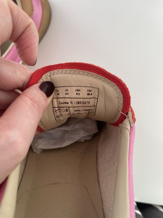 Sneakersy Gant półbuty skóra