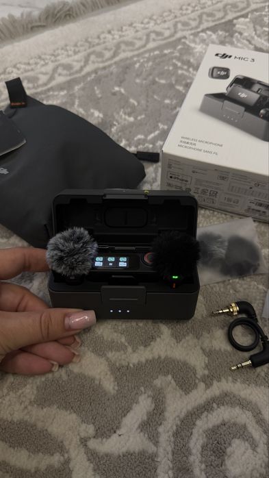 Мікрофонна радіосистема для камери, для смартфона DJI MIC 3 2TX + 1RX
