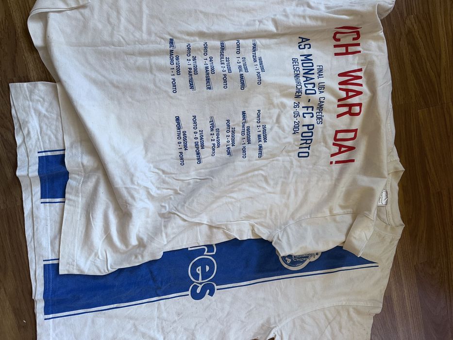 2 t-shirts FCP final liga dos campeos