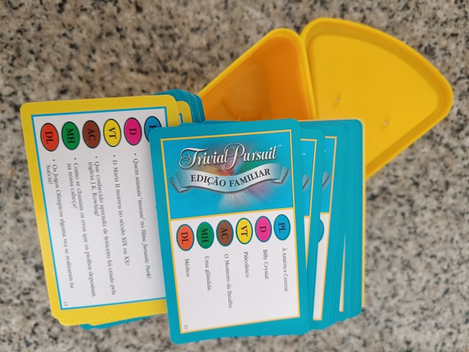 Trivial Pursuit - edição familiar (tamanho miniatura)