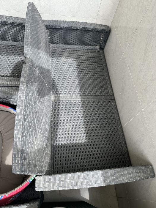 Conjunto mesa e cadeiras para jardim