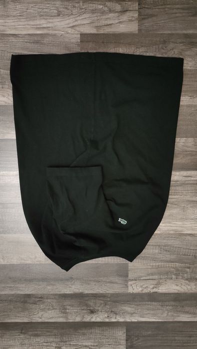 klasyczny,prosty,czarny t-shirt LACOSTE jak nowy