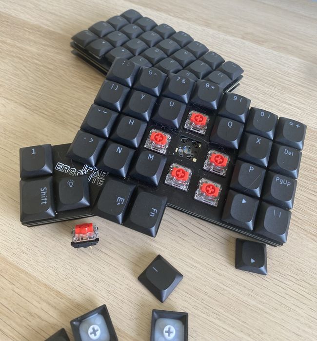 Teclado ergonomico / split keyboard IFKB ERGOLITE