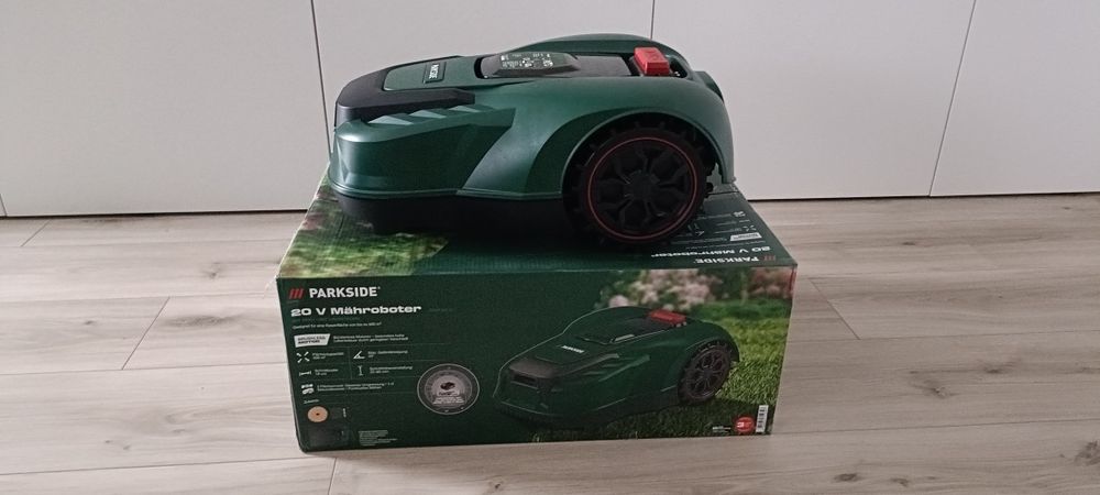 Parkside PAMR 500 A1 robot koszący, kosiarka.