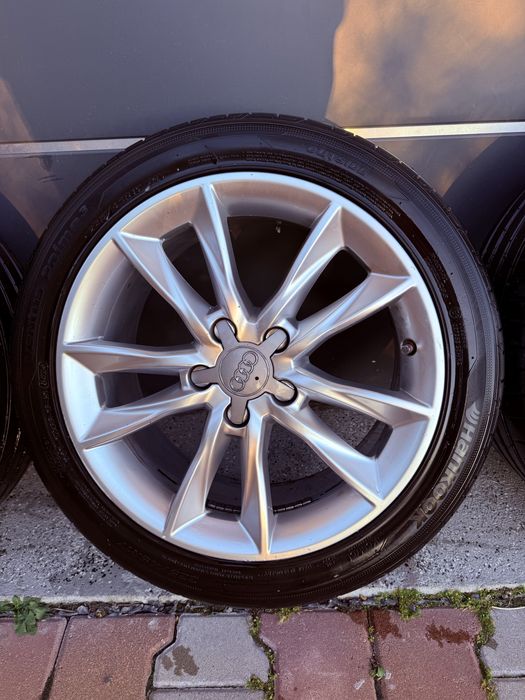 Koła 17 cali 5x112 opony 225/45/r17 oryginał Audi a3