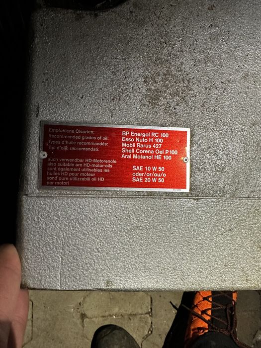 Pompa próżniowa Rietschle 300m3/h VCEH 250 7,5kw