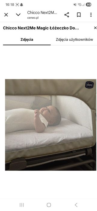 Dostawka Chicco Next 2 Me