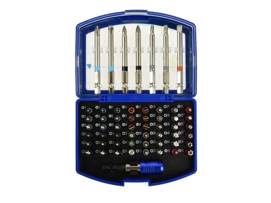 Zestaw bitów, końcówki wkrętakowe torx 56szt. bity