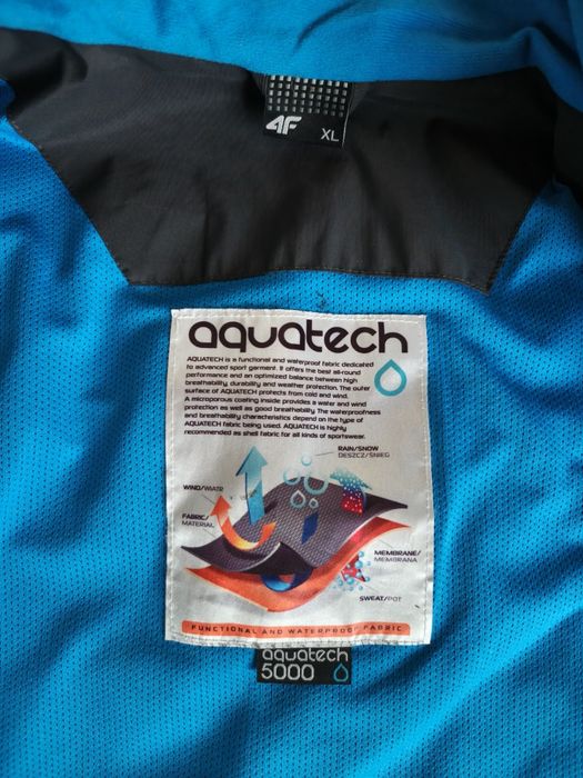 4F Kurtka Męska Membrana 5000