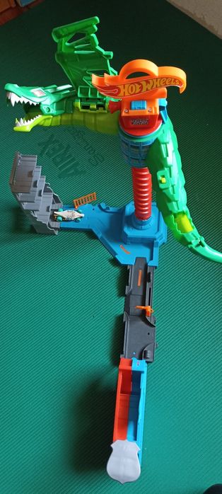 Hot Wheels-City, Atak Smoka, Zestaw