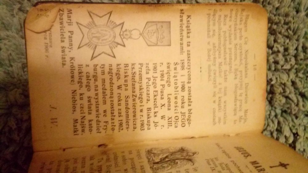 Zbior modlitw Jan Wielicki z czasow zaboru Polski