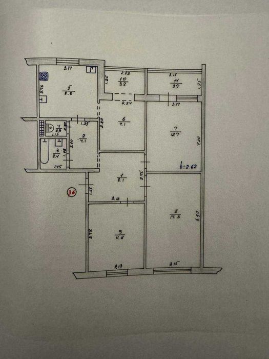 Продаж 4кім квартири з ремонтом в центрі селища Згурівка, Є ВІДЕООГЛЯД