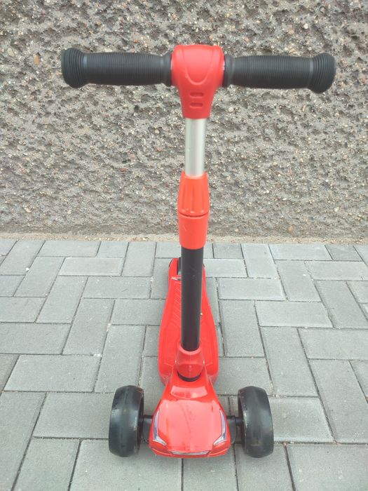 Hulajnoga trzy koła bardzo stabilna