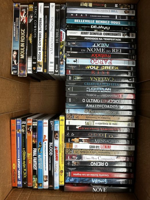 Vendo varios dvds
