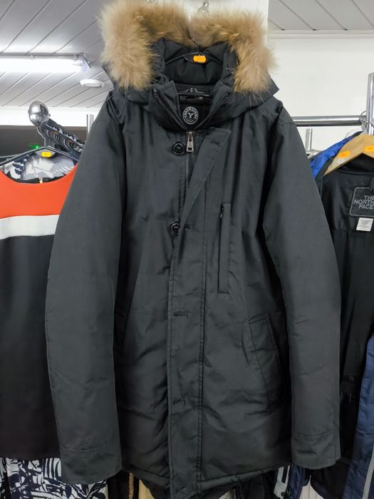 Męska kurtka zimowa parka Chromosome Clothing XXL czarna