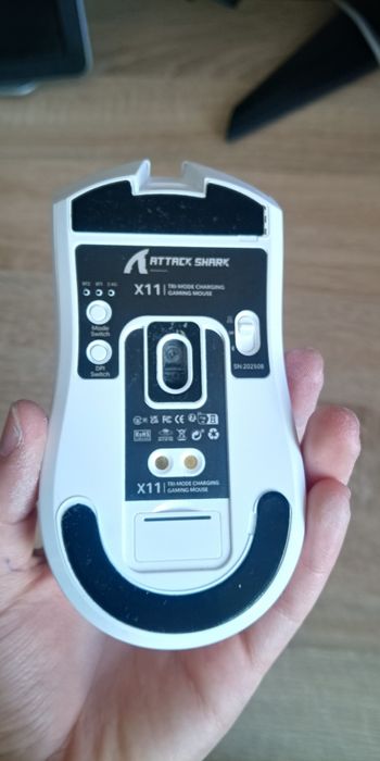 Atak Shark x11 мышка игровая белая
