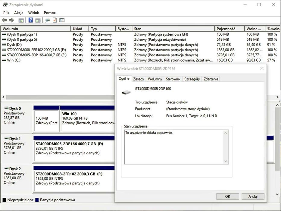 HDD 4TB SeaGate BarraCuda 3.5" - Komunikat UWAGA