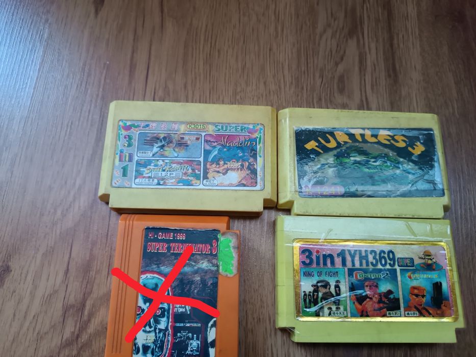 Картриджі  до Денді Dendi