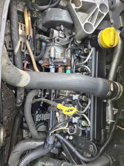 silnik kompletny wtryski Delphi Renault Scenic II 1.5DCI K9K EJBR01801A