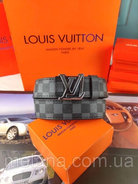 Кожаный ремень мужской Louis Vuitton Луи Витон