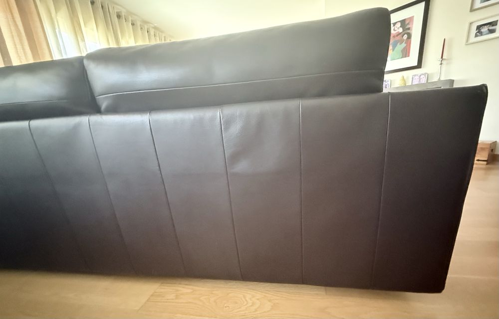 Sofa em pele da Rolf Benz