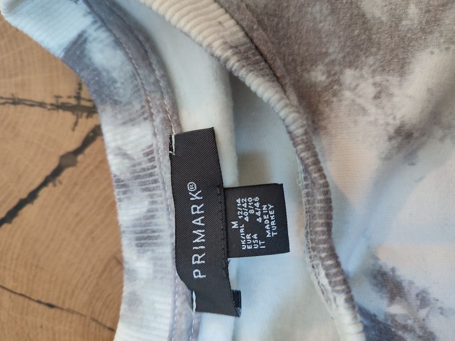 Bluza oversize marmurkowa