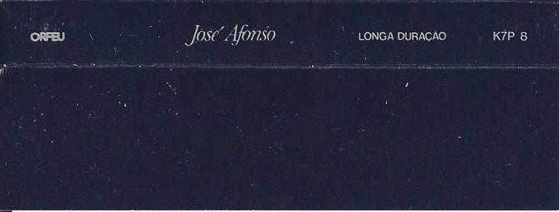 José Afonso	- - - - -		José Afonso - (Parte 2)	- - - - -	K7