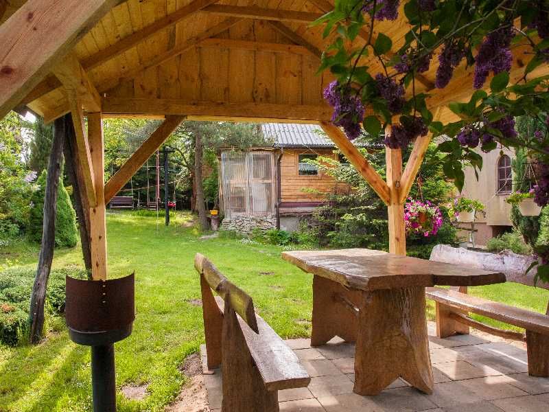 agroturystyka drewniany domek całoroczny
