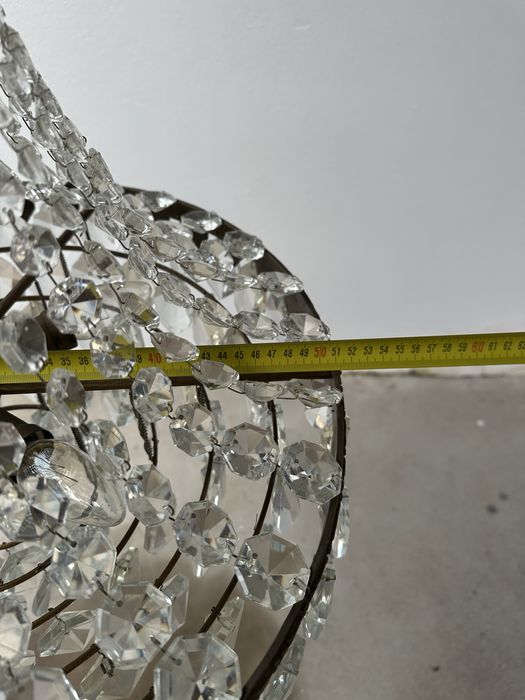 Vintage Candeeiro cristal