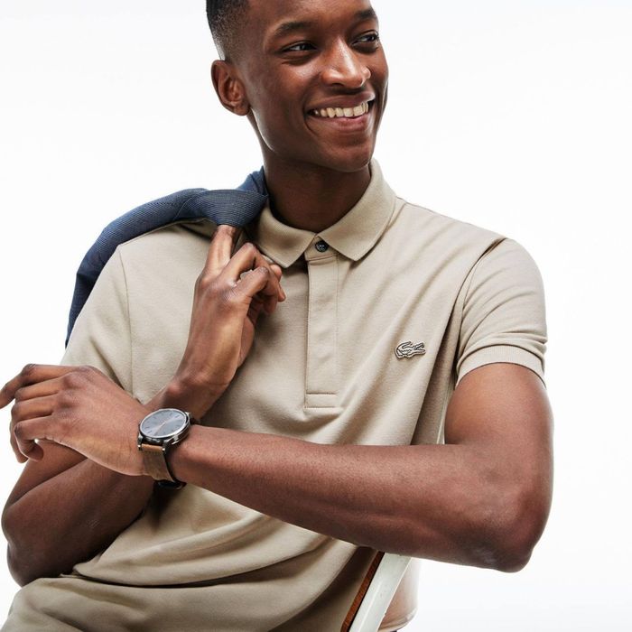 Чоловіче поло Lacoste беж