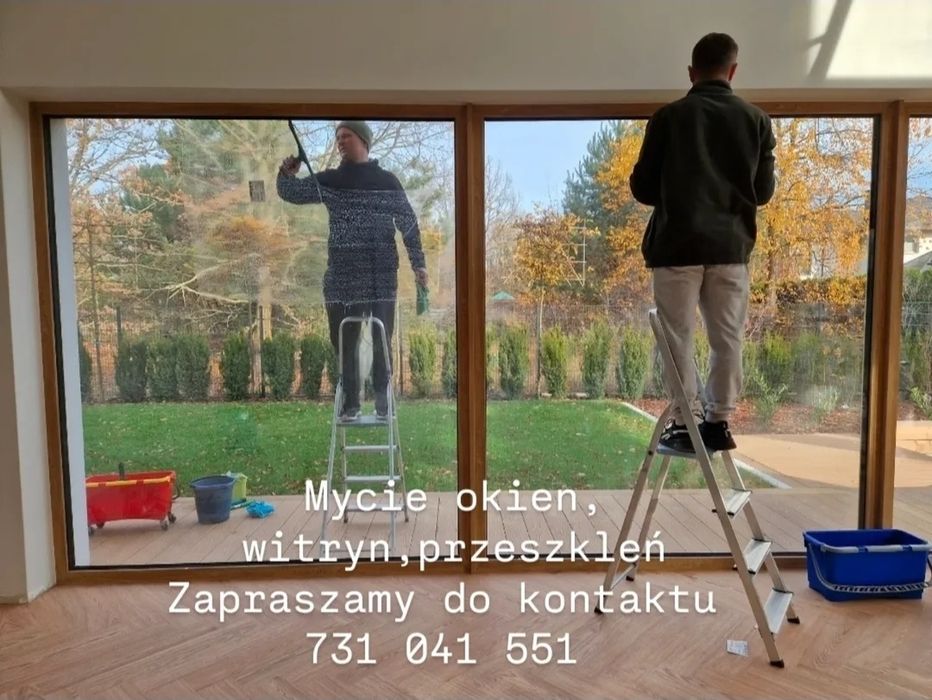 Sprzątanie domów,biur,pranie,mycie okien,mycie elewacji,mycie kostki