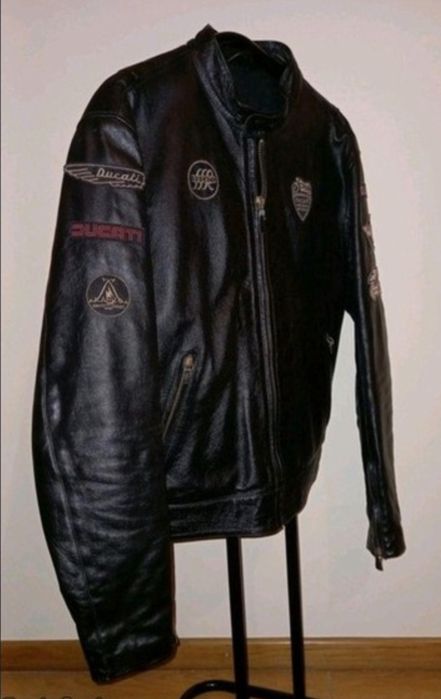 Antigo Casaco Pele Ducati (Dainese) de Coleção  (Edição Limitada) RARO