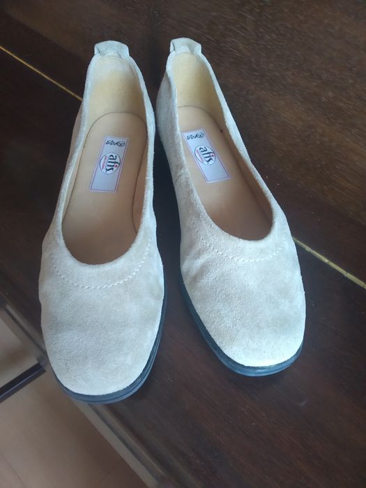 Półbuty zamszowe damskie afis nowe