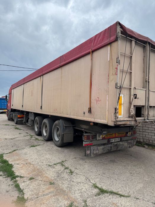 Послуги зерновоза,сцепки,напівпричеп  самосвал.