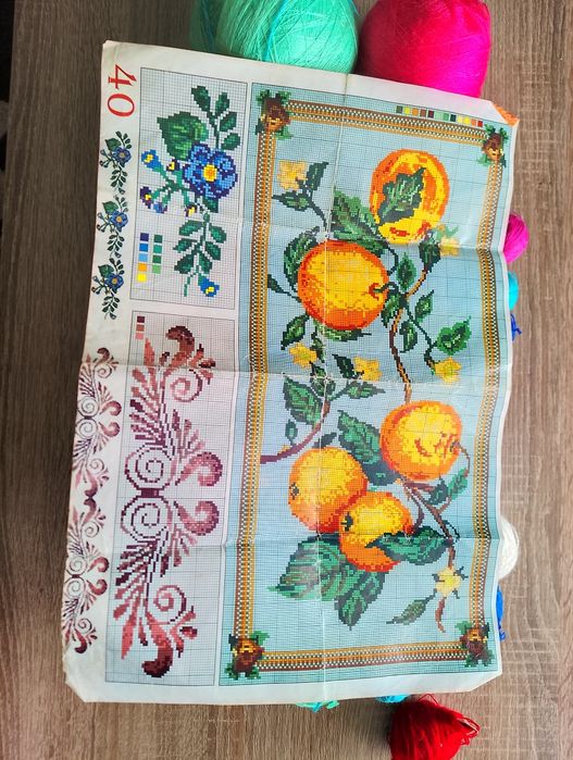 залишок ниток та бісеру , все разом