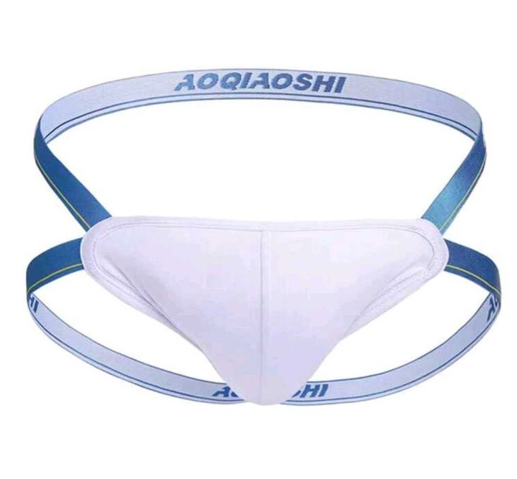 Męska bielizna Jockstrap na wąskich gumkach L